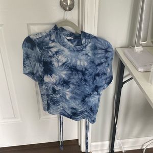 Blue tie dye